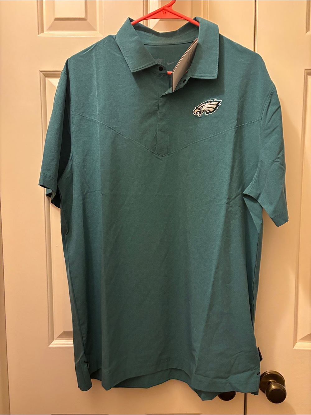 Nike Teal Philadelphia Eagles Polo Shirt